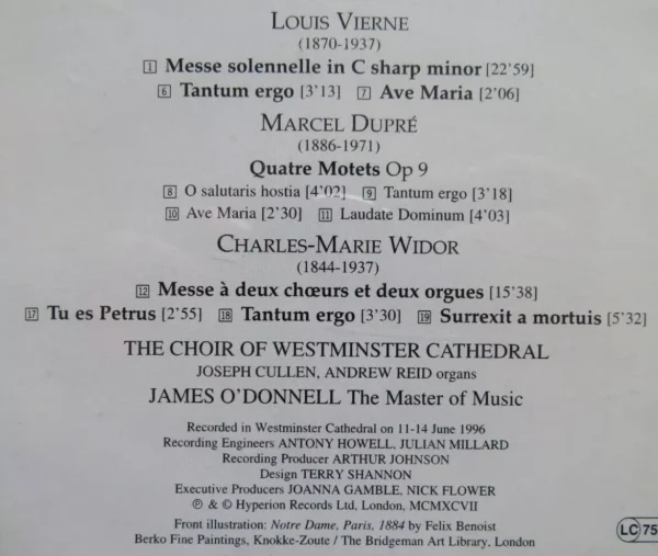 Westminster Cathedral Choir - Image 2